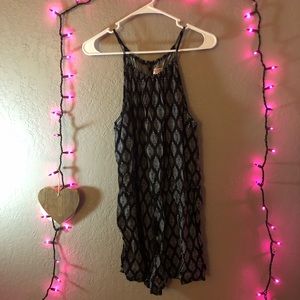 black design romper